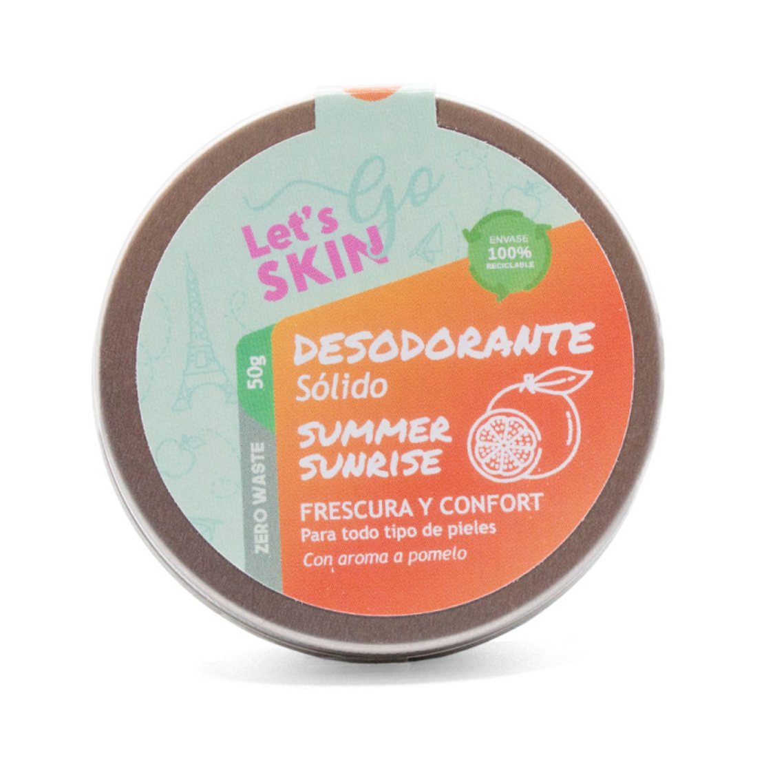 desodorante crema summer sunrise