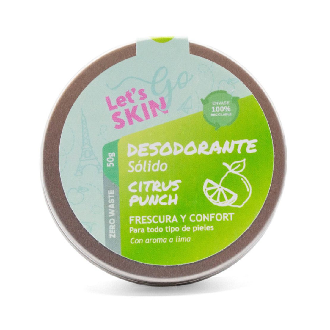 desodorante crema citrus punch