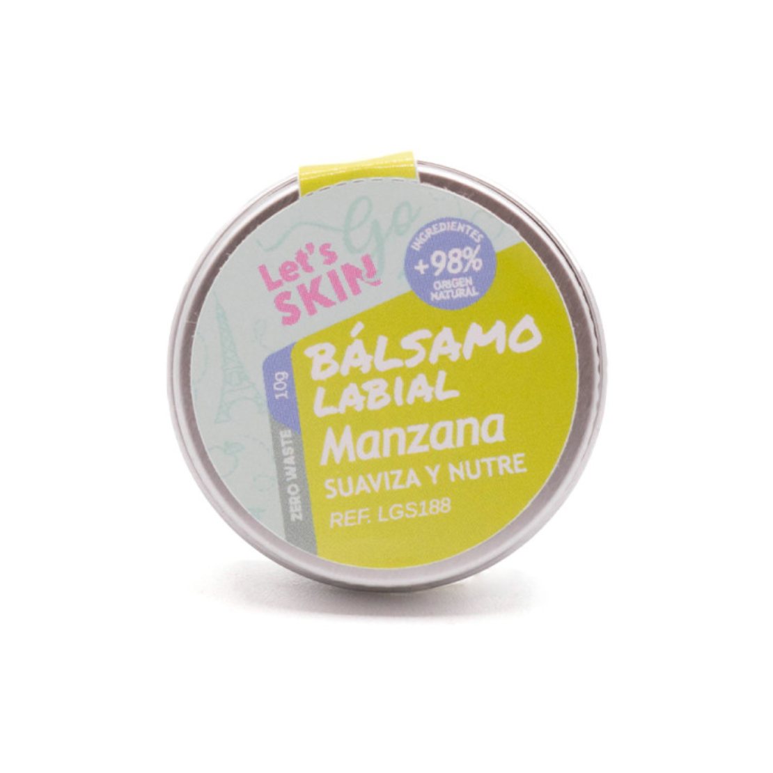 bálsamo labial manzana