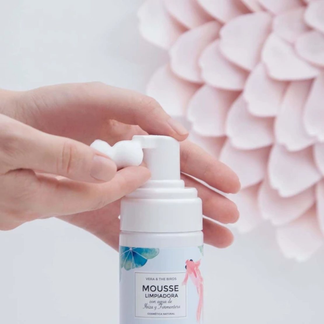 Mousse Limpiadora con agua de Ibiza y Formentera
