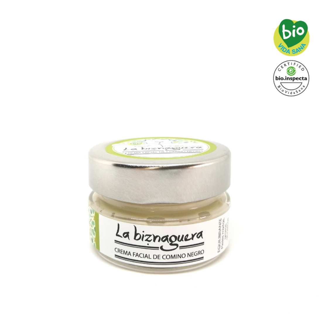 Crema facial de comino negro. Piel mixta - grasa