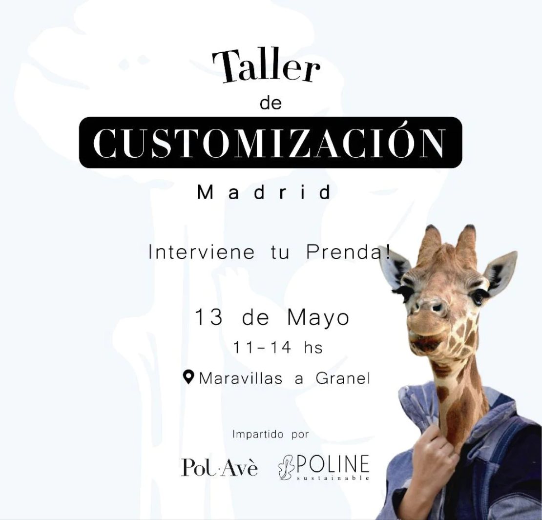 Taller de customización de ropa 13 de mayo