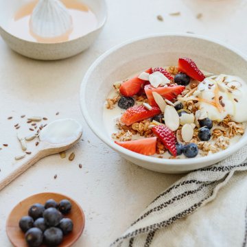 granolas y copos avena